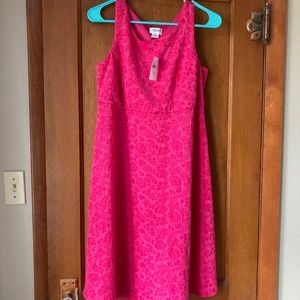 Pink maternity dress
